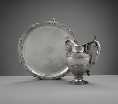 Pitcher and Tray by Stephen (attr.to) Richard