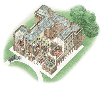 Calke Abbey, Derbyshire by Stephen Conlin