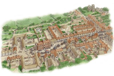 Royston Palace, Hertfordshire by Stephen Conlin