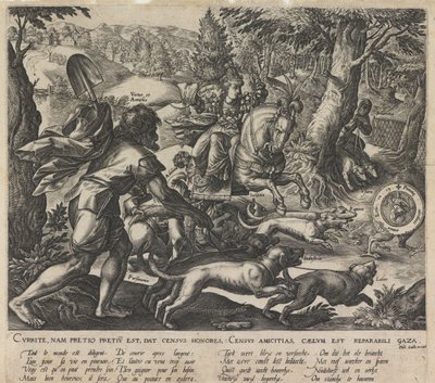 An Allegorical Hunt, 1578 by Stradanus