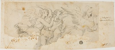 Angels Appearing to Abraham by Style of Giuseppe Cesari