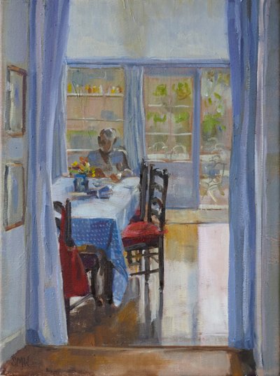 Interior with reflections by Sue Wales