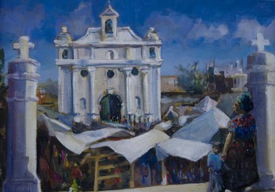 Market Day Guatemala by Sue Wales