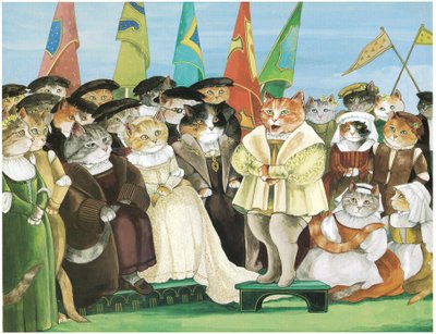 Illustration from Opera Cats by Susan Herbert