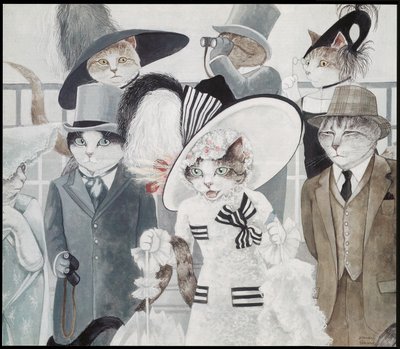 Illustration from the Movie Cats by Susan Herbert