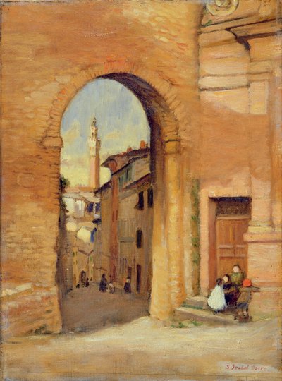 Gateway at Siena by Susan Isabel Dacre