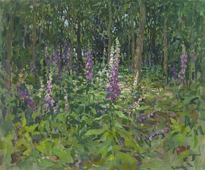 Foxgloves by Susan Ryder