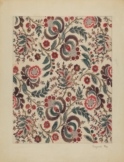 Chintz, c. 1936 by Suzanne Roy