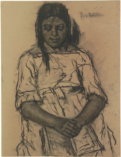 Seated Girl by Suze Robertson
