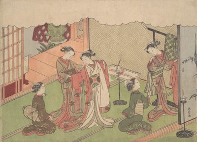 The Marriage Ceremony by Suzuki Harunobu