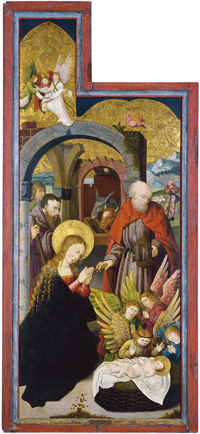 The Adoration of the Shepherds by Swabian master