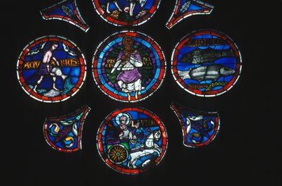 Rose Window (Detail) by Swiss School