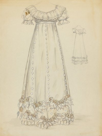 Evening Dress by Sylvia De Zon