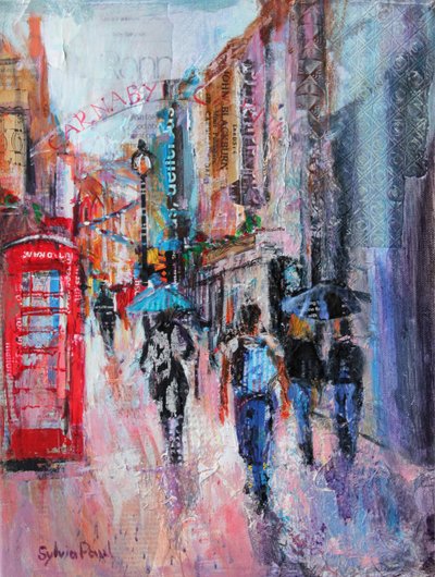 Rainy Day, Carnaby Street by Sylvia Paul