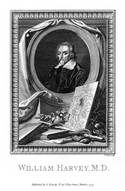 William Harvey, medical doctor by T. Cook