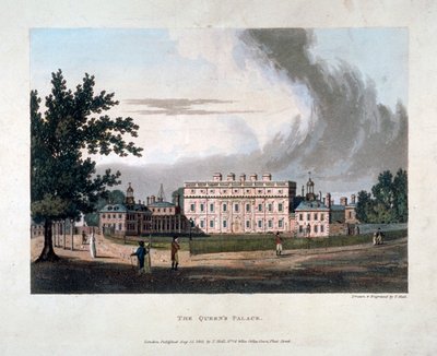 Buckingham House, Westminster, London by T Hall