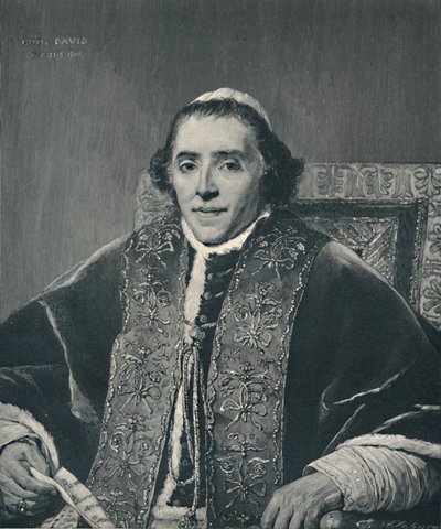 Pius VII, 1805, 1896 by T. Johnson