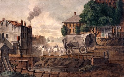 Kentish Town, London, 1817 by T Nugent