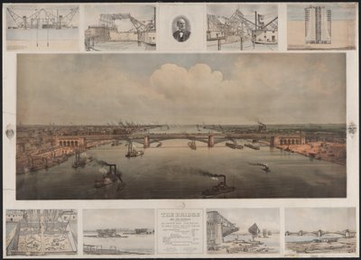 The Bridge at St Louis by T. Welcker