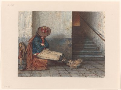 Sleeping Pifferaro by Taco Jan Scheltema