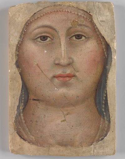 Head of the Virgin, ca. 1397 by Taddeo di Bartolo