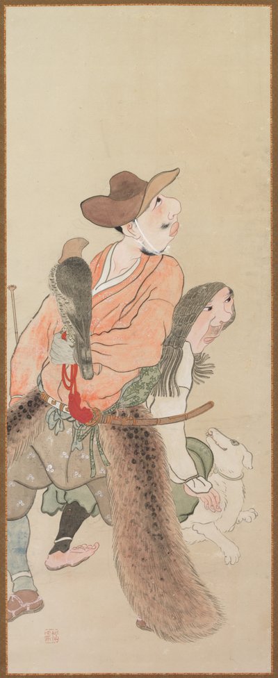 Genre Figures by Takebe Sōchō