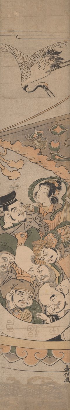 Seven Gods of Good Fortune by Tanaka Masunobu
