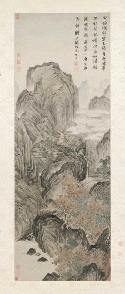 Mount Hua by Yin Tang