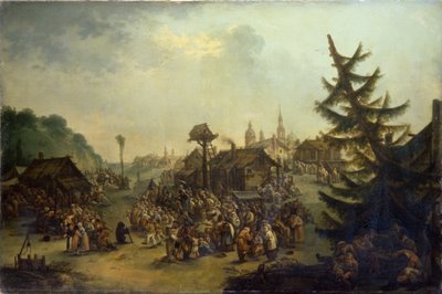 Peasants Merry-Making by Tankov