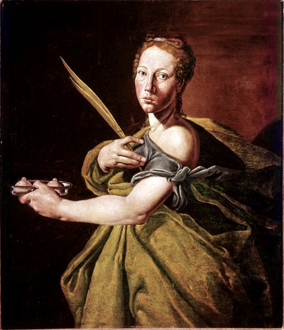 St Agatha by Tanzio da Varallo
