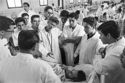 Doctor on hospital ship SS Hope by Ted Spiegel