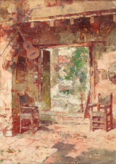 The Antiquarian’s Shop, Cusco by Teófilo Castillo