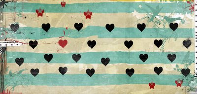 Rows of Hearts by Teis Albers