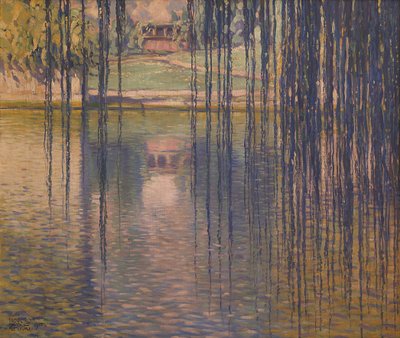 Willows on the Lake, 1915 by Teodoro Wolf Ferrari