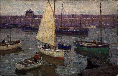 A Grey Day, St. Ives by Terrick Williams