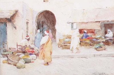 Fruitsellers, Kairouan by Terrick Williams