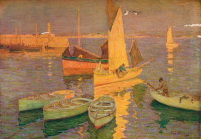 Sunset Glow, St. Ives by Terrick Williams