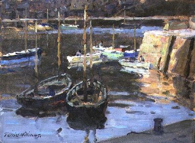 The Harbour, Meragissy by Terrick Williams