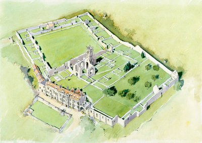 Mount Grace Priory by Terry Ball