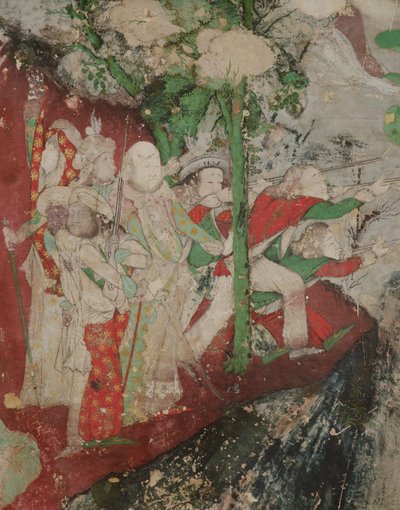 Western Mercenaries, Wat Suwannaram, Thonburi by Thai School