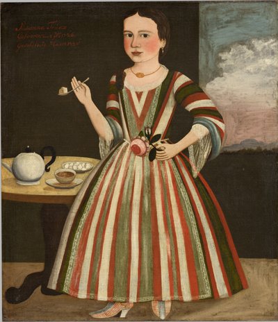 Susanna Truax by The Gansevoort Limner