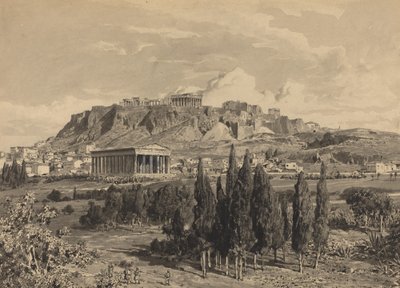 Temple of Hephaestus by Themistocles von Eckenbrecher