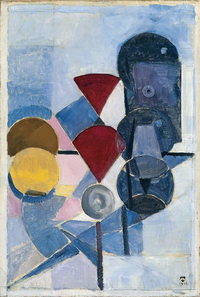 Composition II Still Life, 1916 by Theo van Doesburg