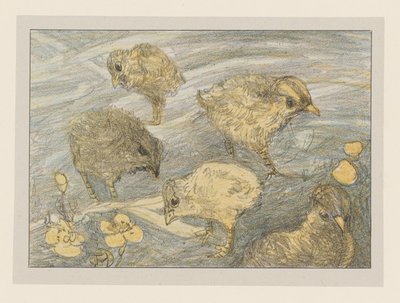 Five Chicks by Theo van Hoytema