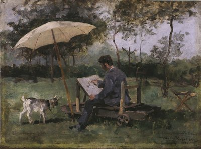Armand Heins Painting by Théo van Rysselberghe