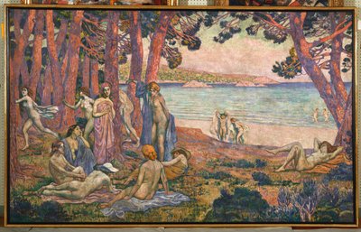 Bathers by the Sea, 1907-08 by Théo van Rysselberghe