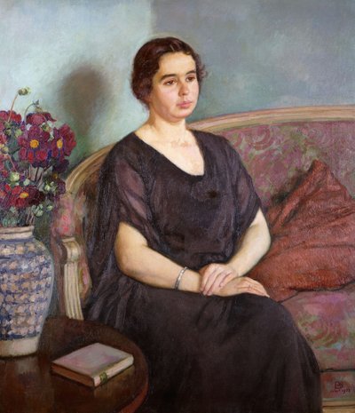 Portrait of Madame Dubois by Théo van Rysselberghe