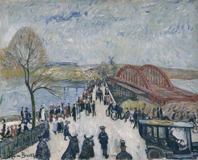 Solemn Opening of the Havel Bridge at Baumgartenbrück by Theo von Brockhusen
