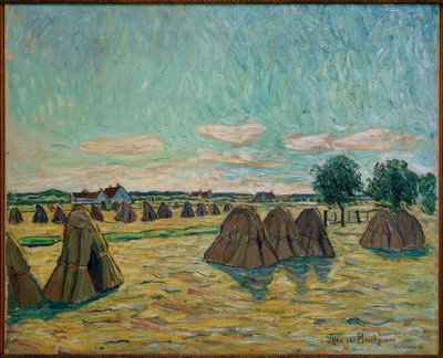 Grain Harvest by Theo von Brockhusen