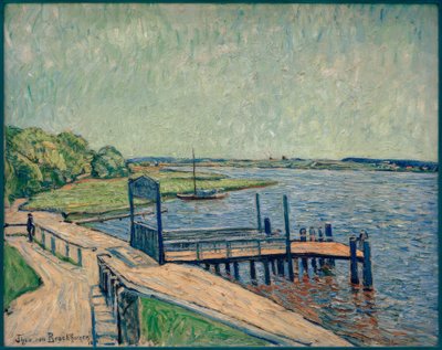 Landing Stage by Theo von Brockhusen